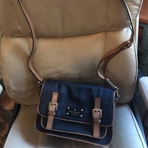 Kate Spade denim crossbody purse